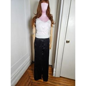 Armani black silk pant new with tag